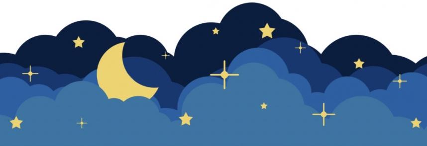 夜のイラスト