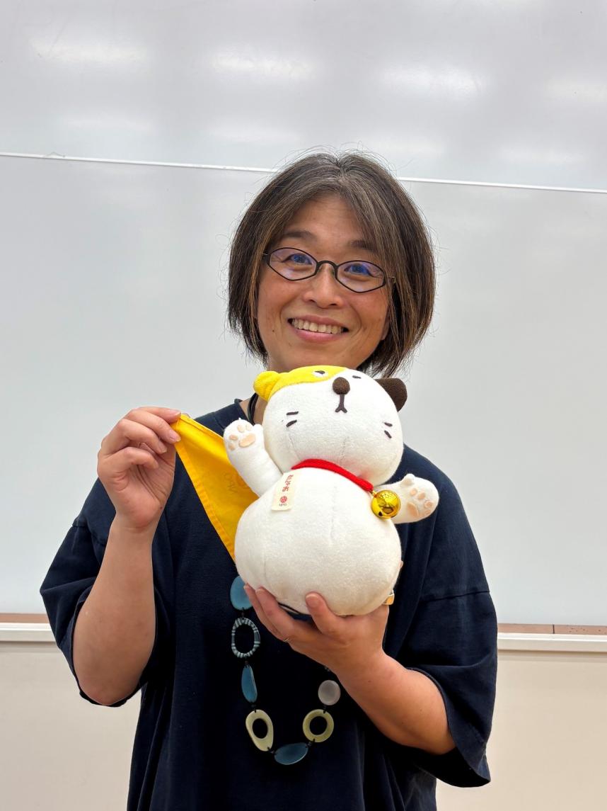 認定NPO法人地球学校の丸山理事長とかにゃお