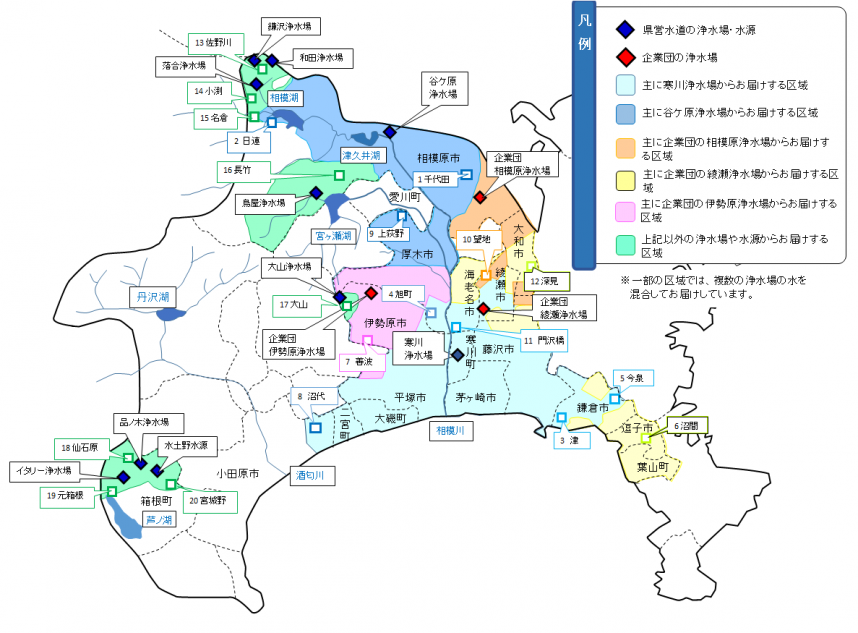検査地点図