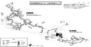 野外施設マップ中